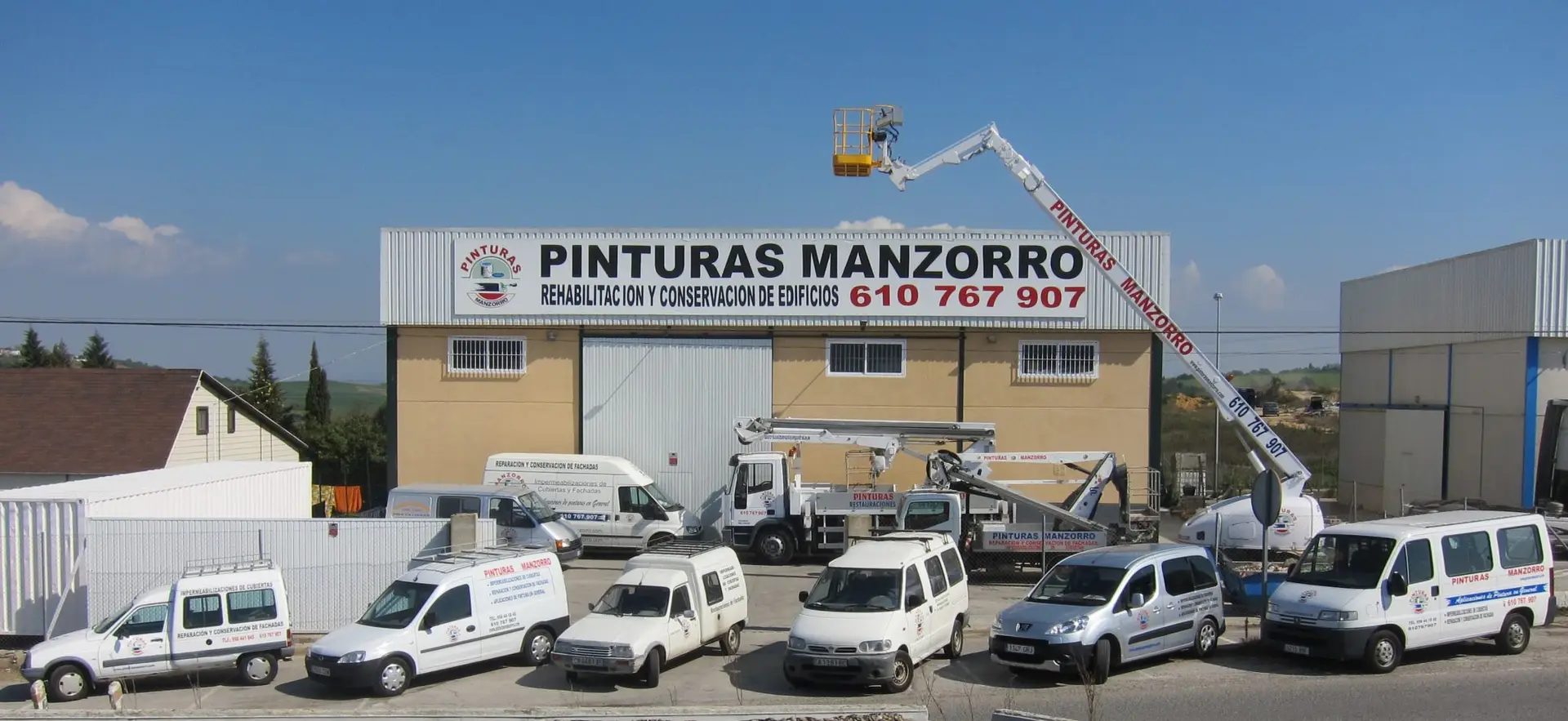 Pinturas Manzorro - Inicio